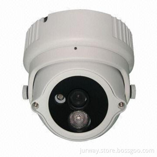 Vandal-proof CCD Camera, 600TVL, 1-piece IR-III LED for 5-40m IR Range, with Line-in OSD Menu